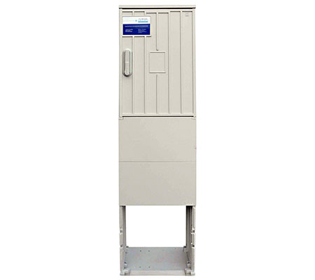 GFK Freiluftsäule Einzeltür, 250cm Tiefe GFK Freiluftsäule Einzeltür